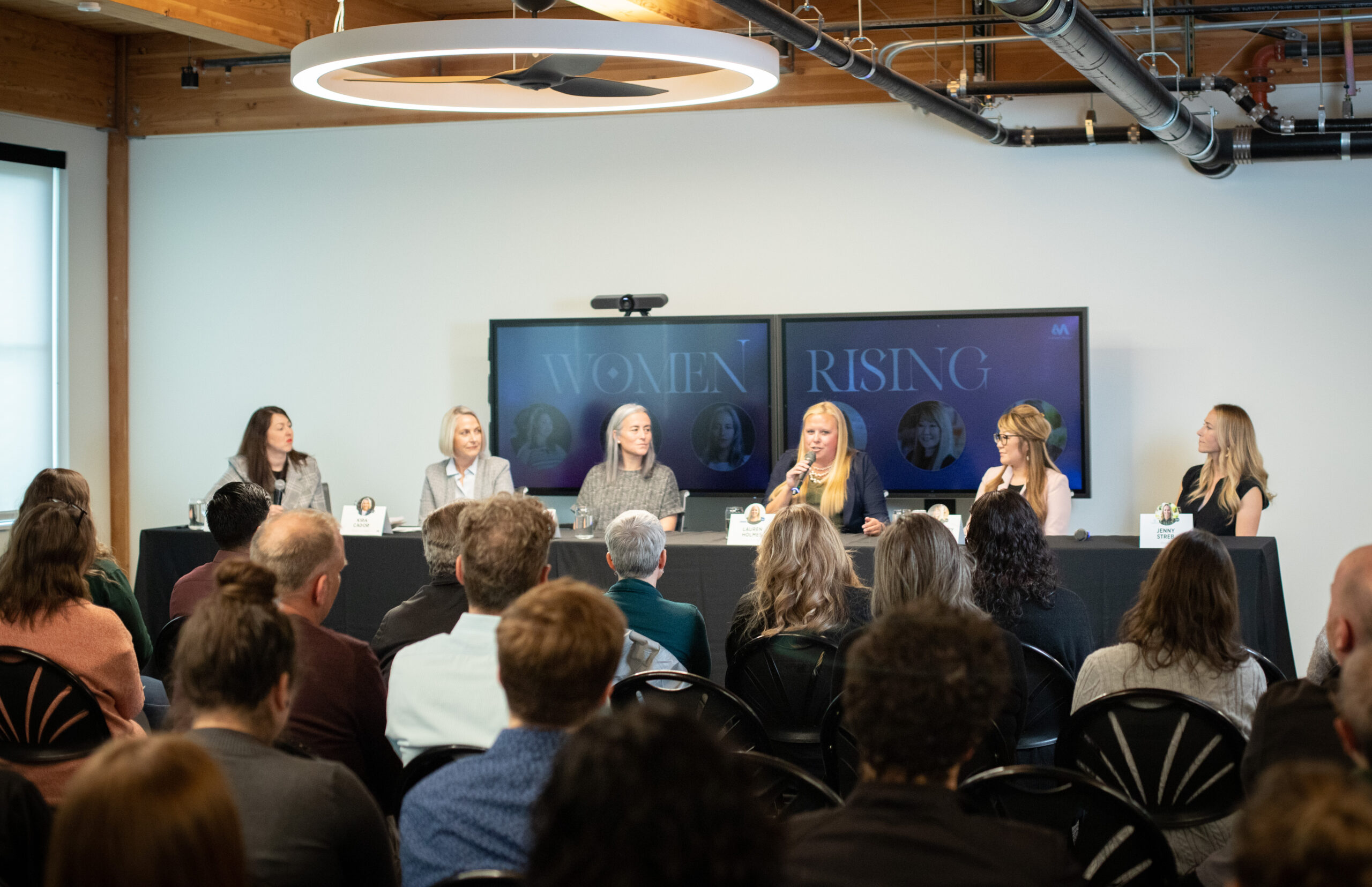 Guest speakers at the 2023 Women Rising Panel