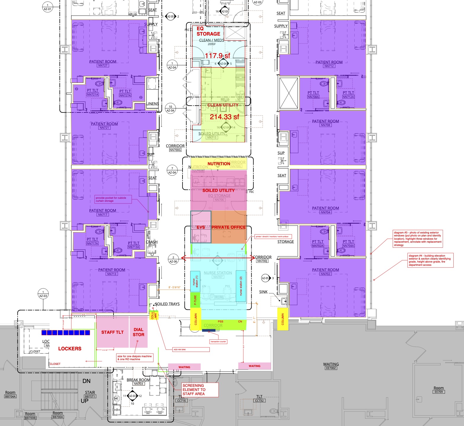 Inpatient Programmatic Layout