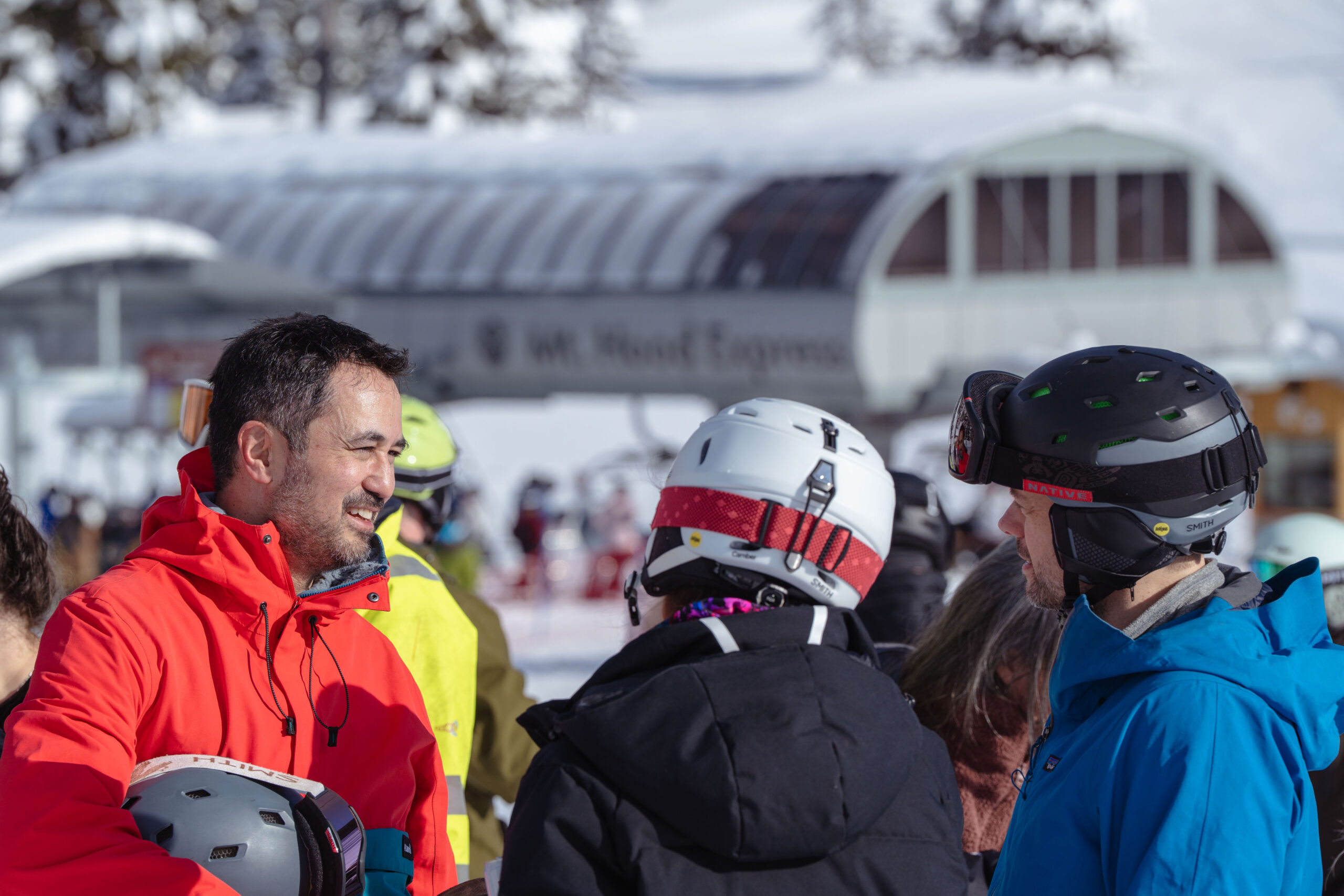 Mike Stapleton at the 2024 Ski Day
