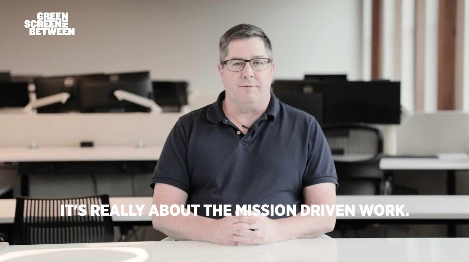 Brad Bane on Green Screen In-Between